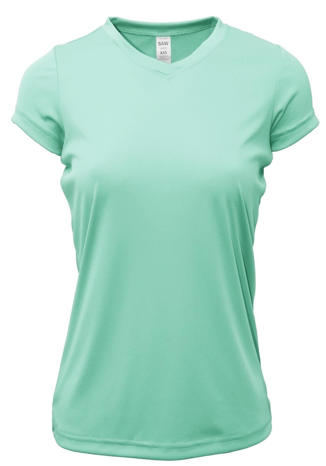 Marika Tek Dry-Wik T- shirt Mint Green/Blue Activewear Women's